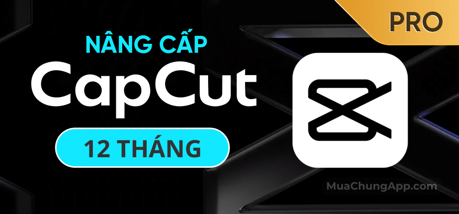 CapCut Pro (Mobile + PC) 12 tháng