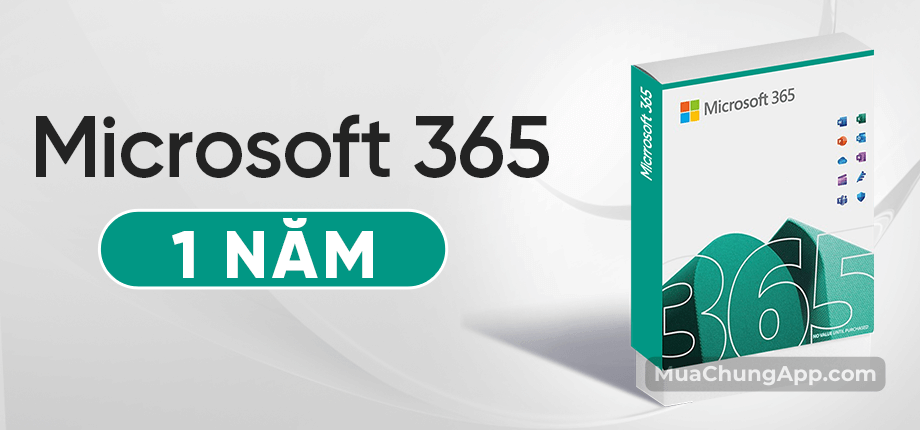 Nâng cấp Microsoft Office 365 1TB 1 năm (tặng YouTube Premium 1 tháng)