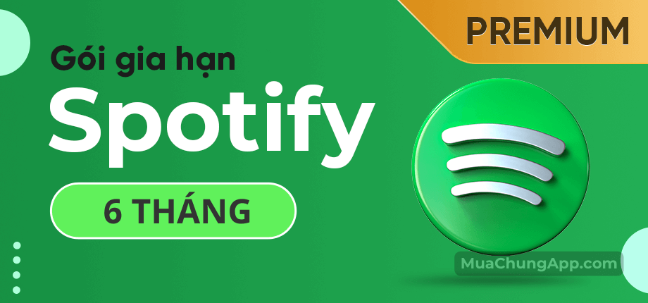 Spotify Premium giá rẻ 6 tháng